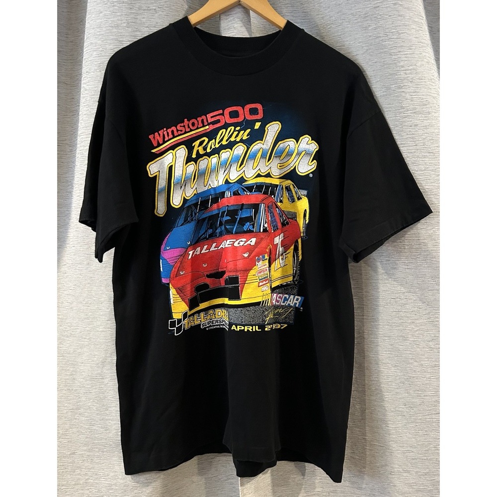 1997 NASCAR TALLADEGA Size‎ XL Vintage Racing T-Shirt